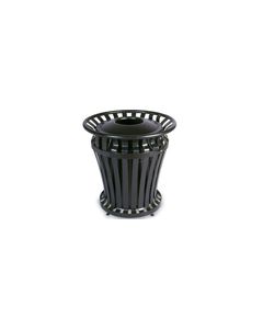 Rubbermaid 4021 WeatherGard Series Container with 32 U.S. gal BRUTE Container Rigid Liner - 30.13" Dia. x 32" H - Black