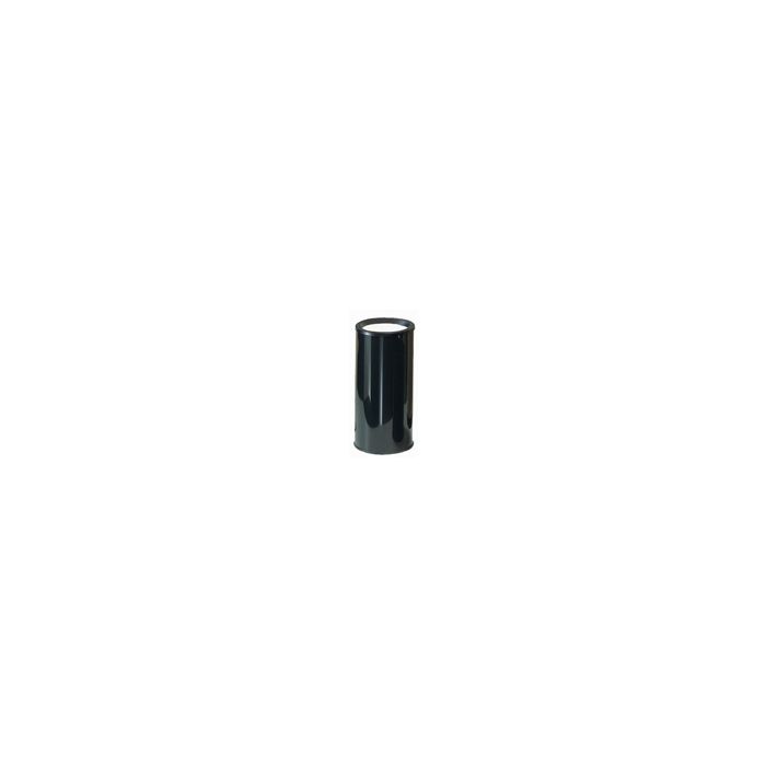 Rubbermaid / United Receptcle 1000EBK Econo Line Sand Top Urn - 10" Dia. x 20" H - Black in Color Only