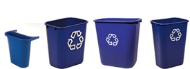 Deskside Recycling Containers