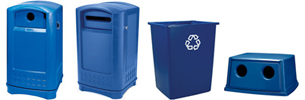 Outdoor Recycling Containers