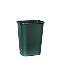 Rubbermaid 1829406 Wastebasket - 41 1/4 Quart Capacity - 15 1/4" L x 11" W x 19 7/8" H - Green in Color