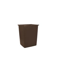 Rubbermaid 256B Glutton Trash Container - 56 Gallon Capacity - 25.5" L x 22.75" W x 31.13" H