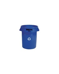 Rubbermaid 2620-73 BRUTE Recycling Container without Lid - 20 Gallon Capacity - 19.5" Dia. x 22.88" H