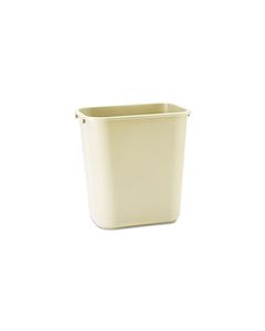 Rubbermaid 29560 Wastebasket, Medium - 28 1/8 U.S. Quart Capacity - Beige in Color