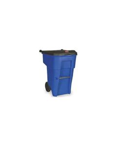 Rubbermaid 9W22-73 BRUTE Rollout Container - 95 Gallon Capacity - 35.4" L x 27.3" W x 45.6" H