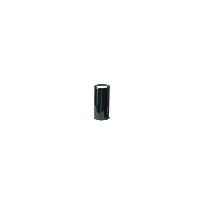 Rubbermaid / United Receptcle 1000EBK Econo Line Sand Top Urn - 10" Dia. x 20" H - Black in Color Only