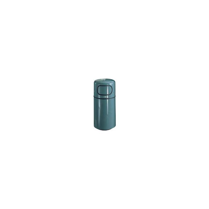 FG1837DR Two Piece Round Models with Single Disposal Opening and Door - 28 Gallon Capacity - 18" Dia. x 37" H - Disposal Opening is 12" W x 6.5" H